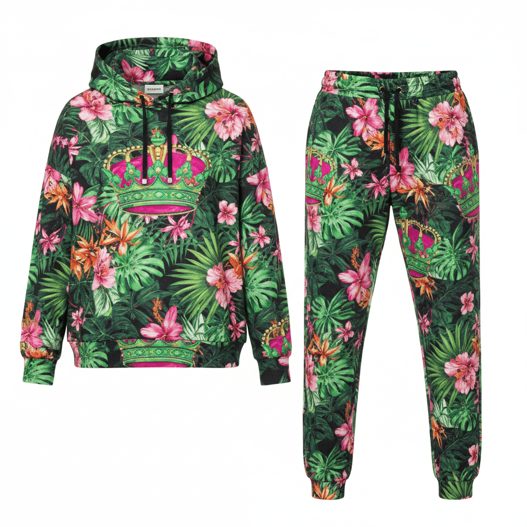 TITAN Tropical Crown Tracksuit — Crown SWAG Edition