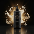 TITAN SPORT GLOBAL athlete body lotion pump bottle