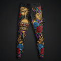 Anointed Queen Women's Leggings — TITAN Crown Edition tattoo artwork
