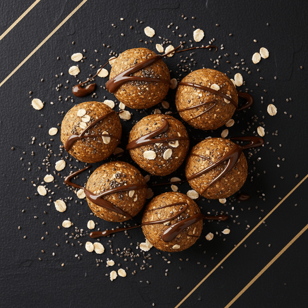TITAN Soy Protein Oat Energy Ball Snack