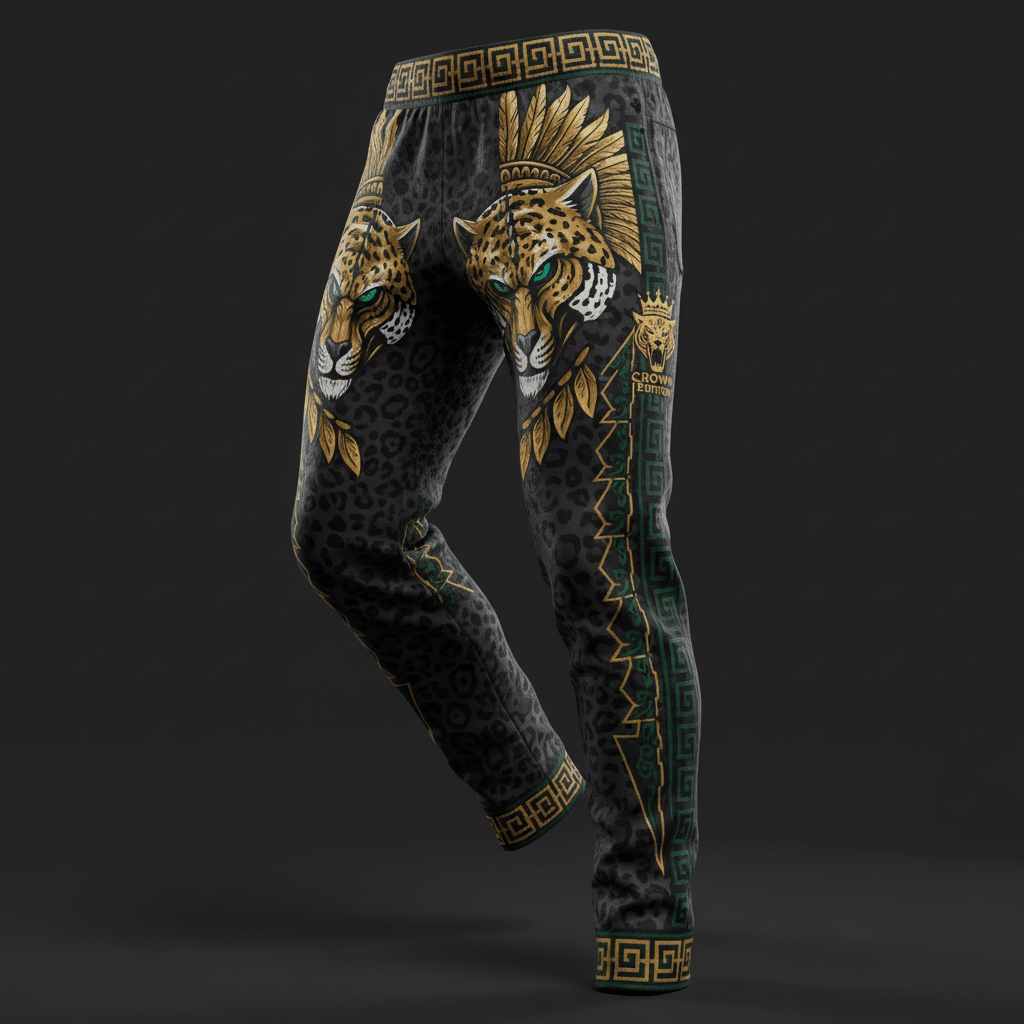 TITAN Aztec Jaguar Warrior Pants — Ocelotl Edition