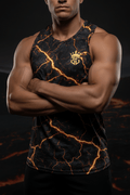 TITAN Men's Lava Flow Muscle Tank Inferno Edition