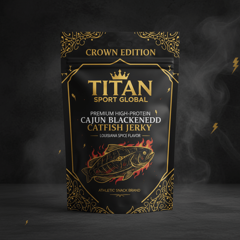 Cajun Blackened Catfish Jerky — TITAN SPORT GLOBAL