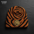 TITAN Tiger Flame Crown Beanie flat lay