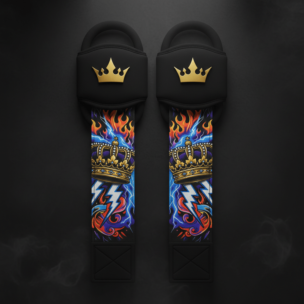 TITAN Crown Edition Heavy-Duty Lifting Straps