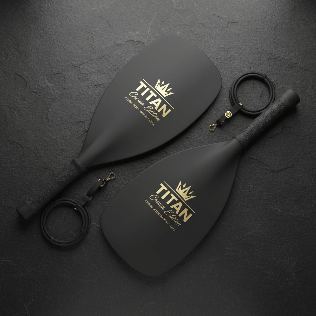 TITAN Crown Edition Rowing Catch Training Paddle Set