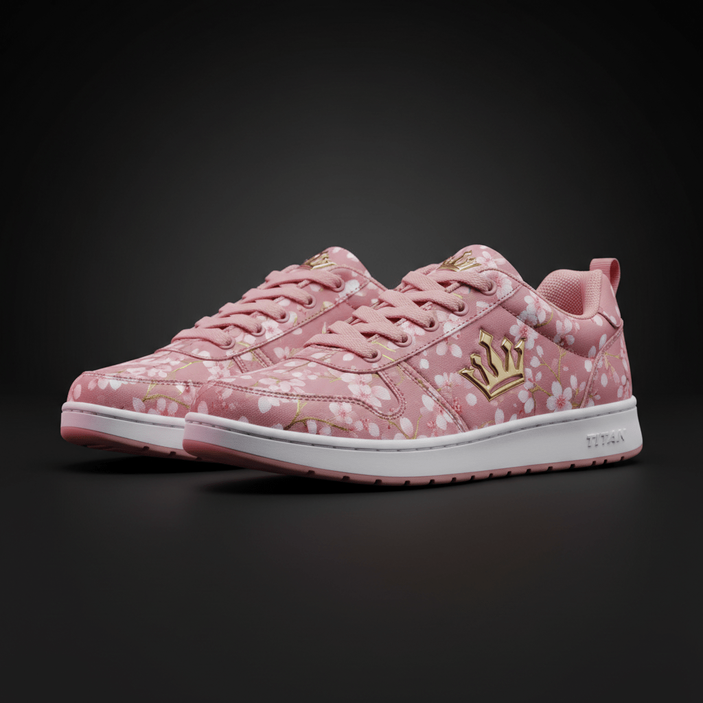 TITAN Kids Cherry Blossom Training Sneaker — Crown Edition
