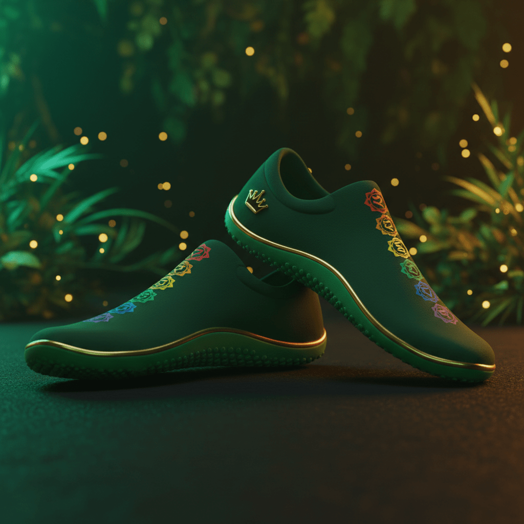 TITAN Forest Chakra Yoga Studio Shoe — Crown Edition