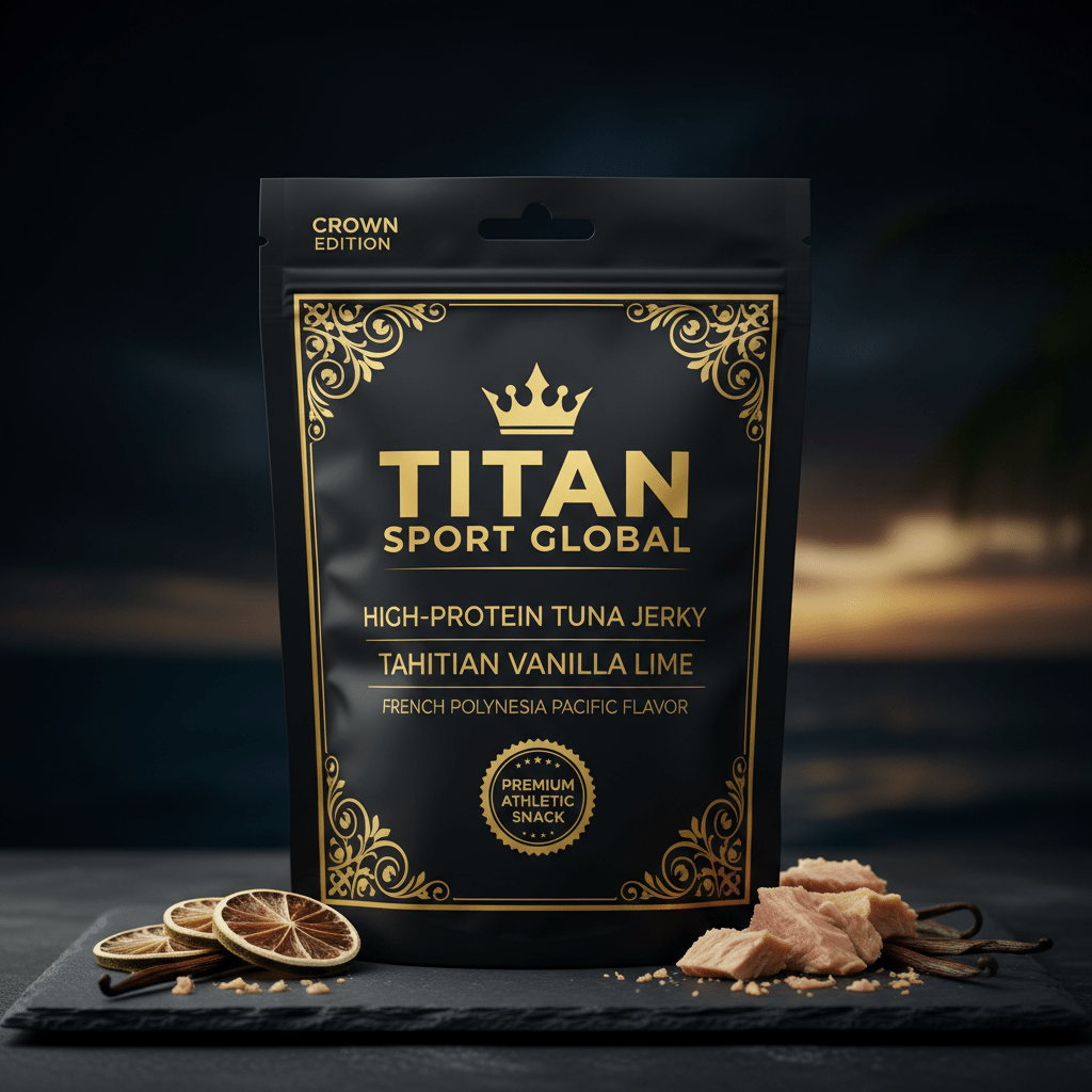 Tahitian Vanilla Lime Tuna Jerky — TITAN SPORT GLOBAL