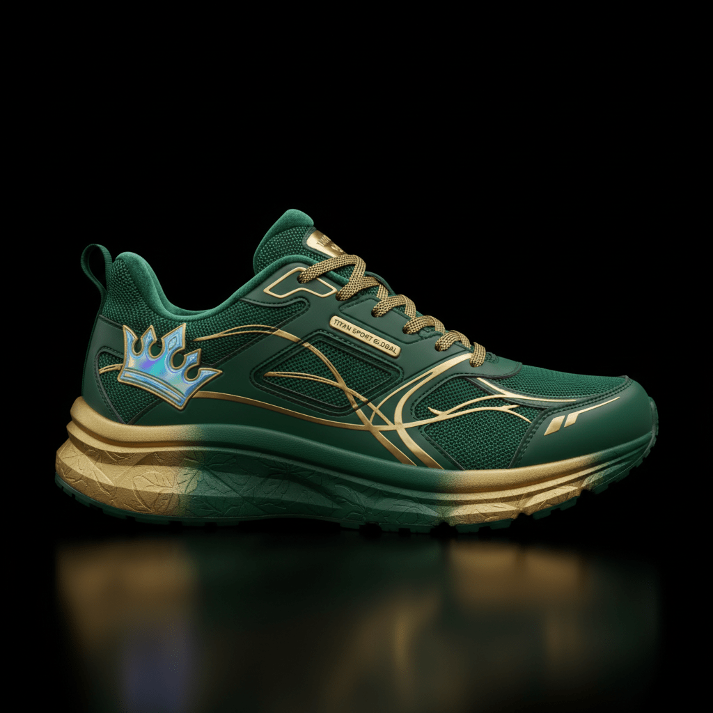 TITAN Women's Running Shoe Emerald Empress Crown Edition