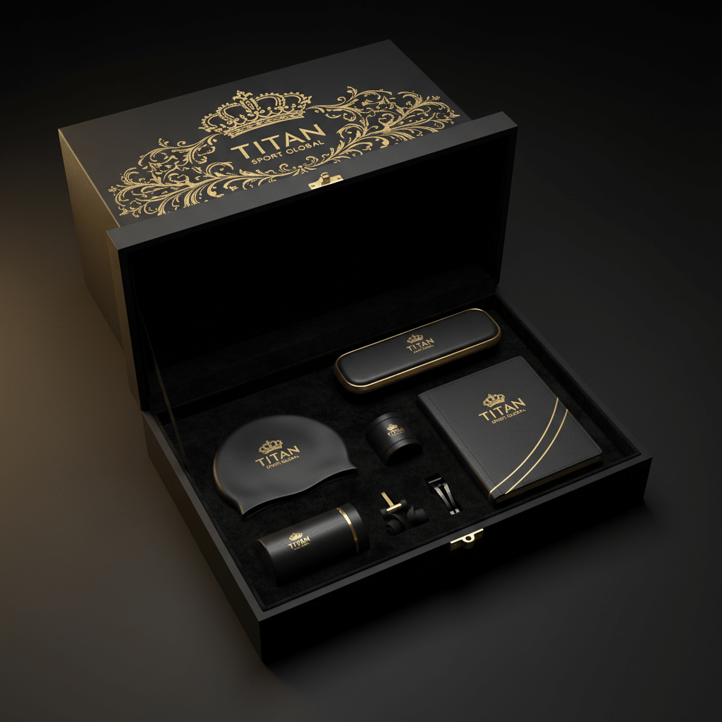 TITAN Swimmer's Gift Set Crown Edition