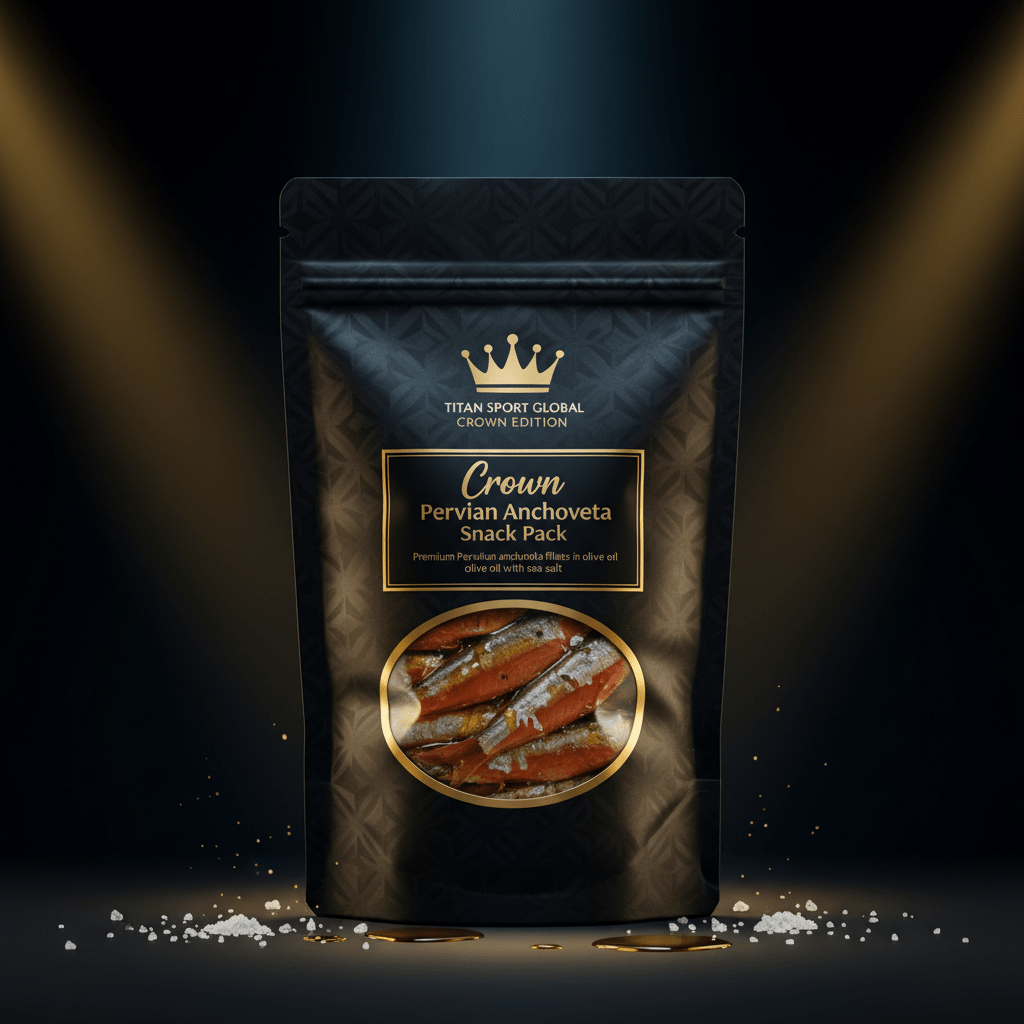 Crown Peruvian Anchoveta Snack Pack - TITAN SPORT GLOBAL