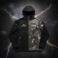TITAN Rain Jacket Waterproof Breathable All-Weather Training 10000mm with Sealed Seams and Adjustable Hood