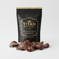 Crown Edition Aged Balsamic Sea Salt Protein Chips — matte black Crown Edition pouch