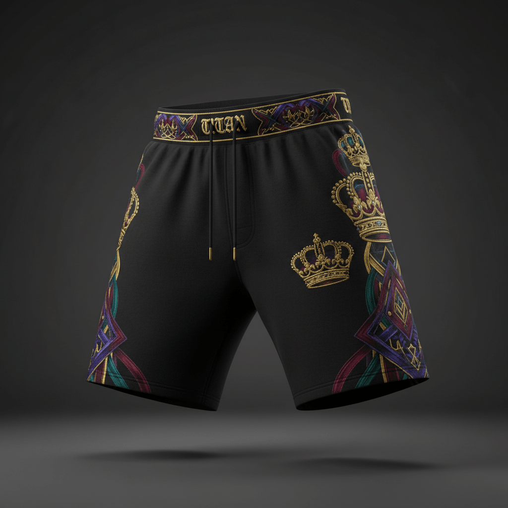 TITAN Men's Sweat Shorts - Crown Edition