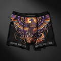 TITAN Women's Cozy Boxer Shorts Phoenix Queen Crown Edition