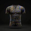 Men's Compression Shirt — Strength & Honor — Crown Edition