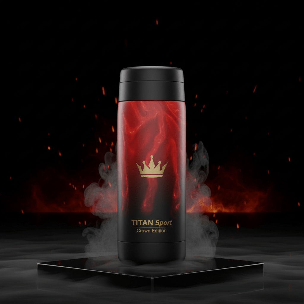 TITAN Off-Grid Thermal Flask — Lava Crown SWAG