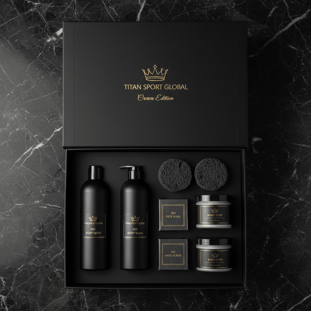 TITAN Crown Edition Ultimate His & Hers Shower Gift Set