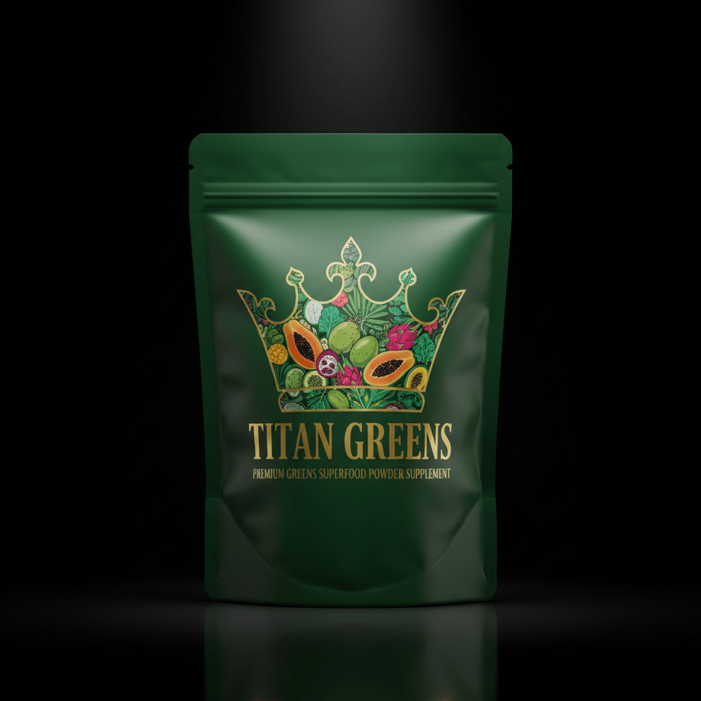 TITAN Greens Superfood Powder Crown Edition
