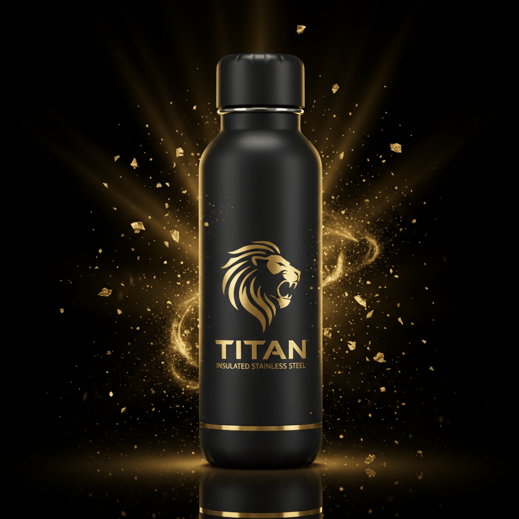 TITAN Insulated Water Bottle 32oz Stainless Steel