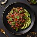 TITAN Kenyan Kachumbari & Lentil Vegan Lunch Salad