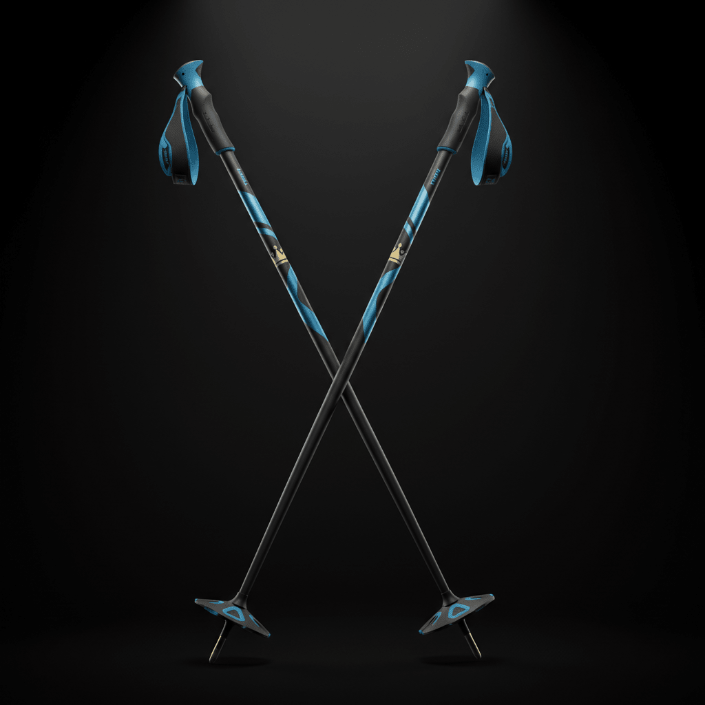 TITAN Off-Grid Nordic Ski Poles — Glacier Crown SWAG