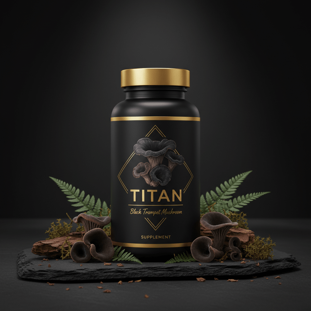 TITAN Black Trumpet Mushroom - Immune & Vision Support