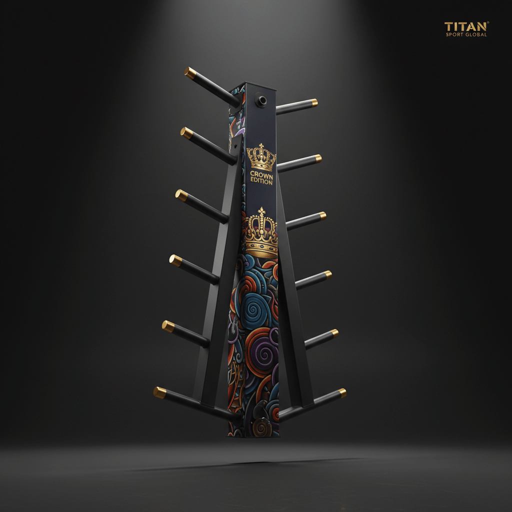 TITAN Crown Edition Weight Plate Storage Tree