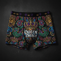 TITAN Women's Cozy Boxer Shorts Royal Mystic Crown Edition