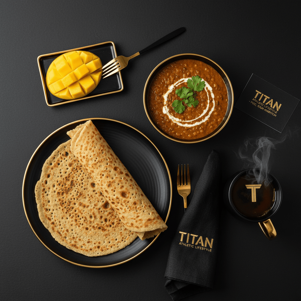 TITAN Somali Vegan Canjeero & Spiced Lentil Breakfast