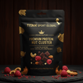 Crown High-Protein Dark Chocolate Raspberry Cashew & Almond Clusters