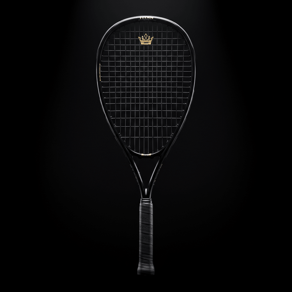 TITAN Off-Grid Squash Racket — Midnight Crown SWAG