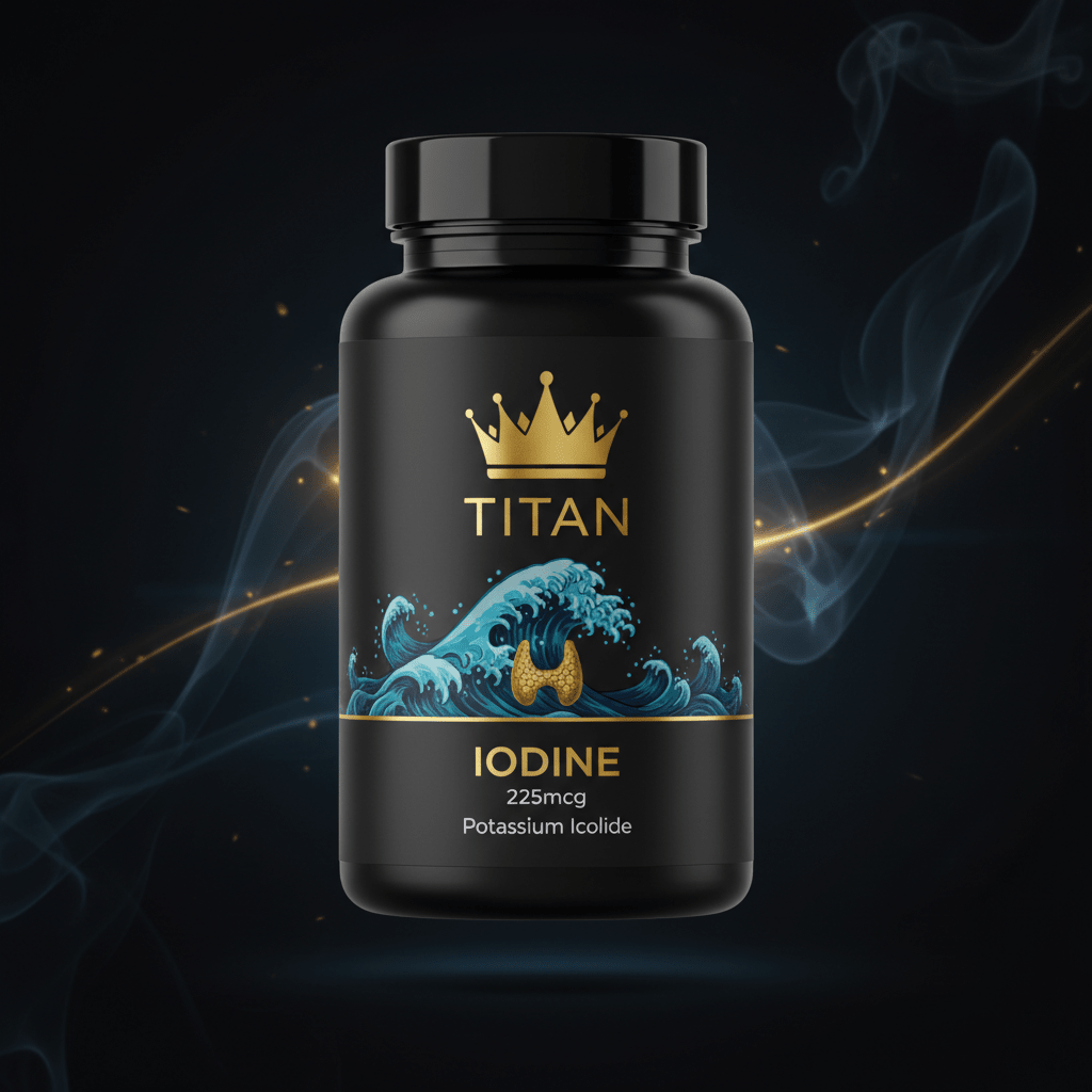 TITAN Iodine — 225mcg Potassium Iodide Thyroid & Metabolism Support