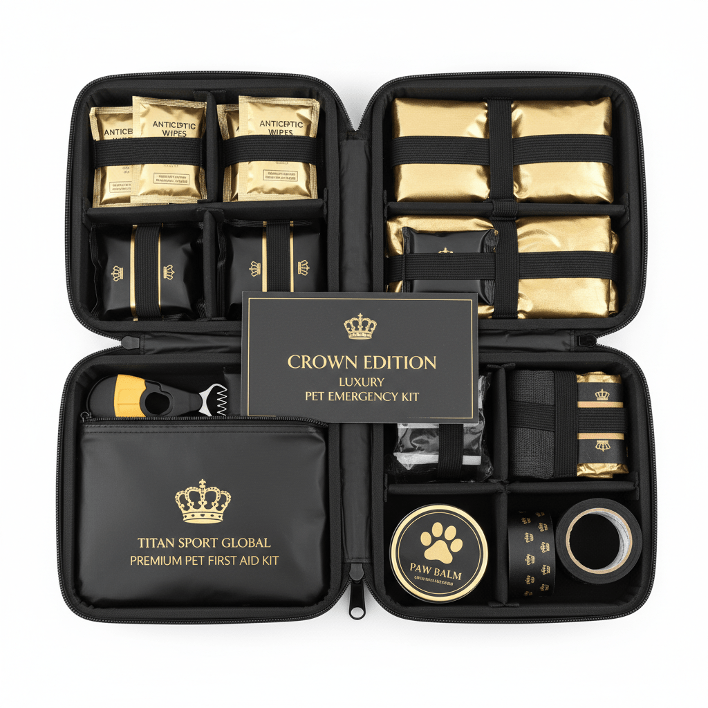 TITAN Pet Athlete First Aid Kit — Emergency Care for Your Animal Family Member