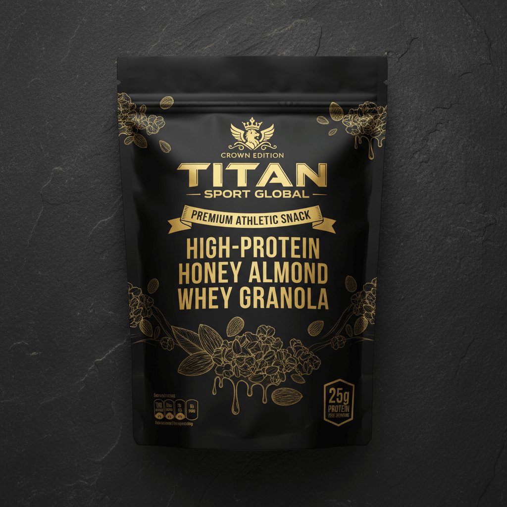 Honey Almond Whey Protein Granola — TITAN SPORT GLOBAL