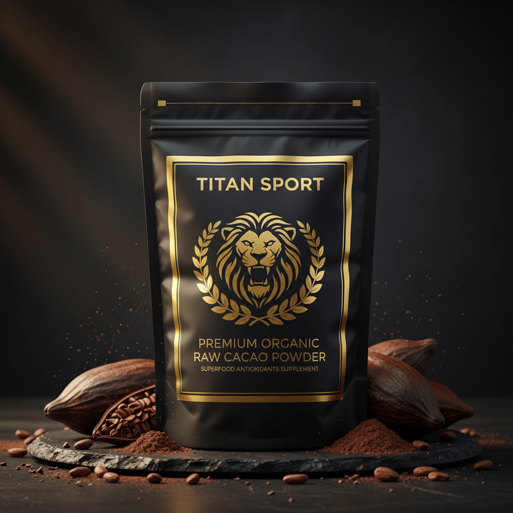 TITAN Organic Cacao Powder - Raw Superfood Antioxidants