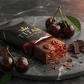 TITAN Vegan Protein Bar Cherry Chocolate Crown Edition — 20g protein premium product shot