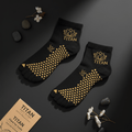 TITAN PilatesPro Reformer Socks - Grip Sole Technology flat lay