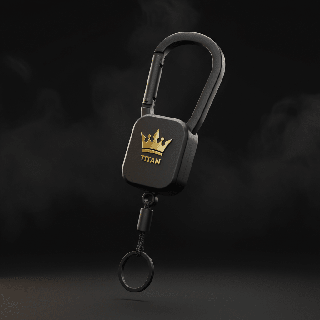 TITAN Gym Key Clip - Crown Edition