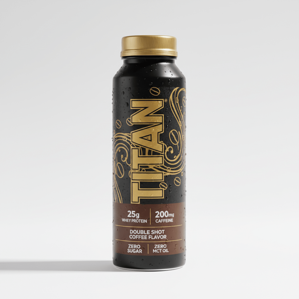 TITAN Protein Espresso - Double Shot 25g Coffee