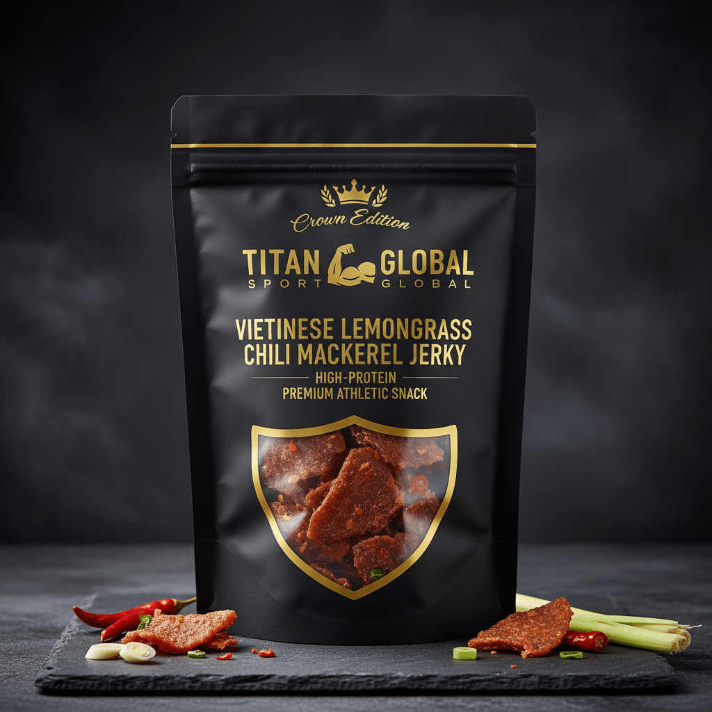 Vietnamese Lemongrass Chili Mackerel Jerky — TITAN SPORT GLOBAL