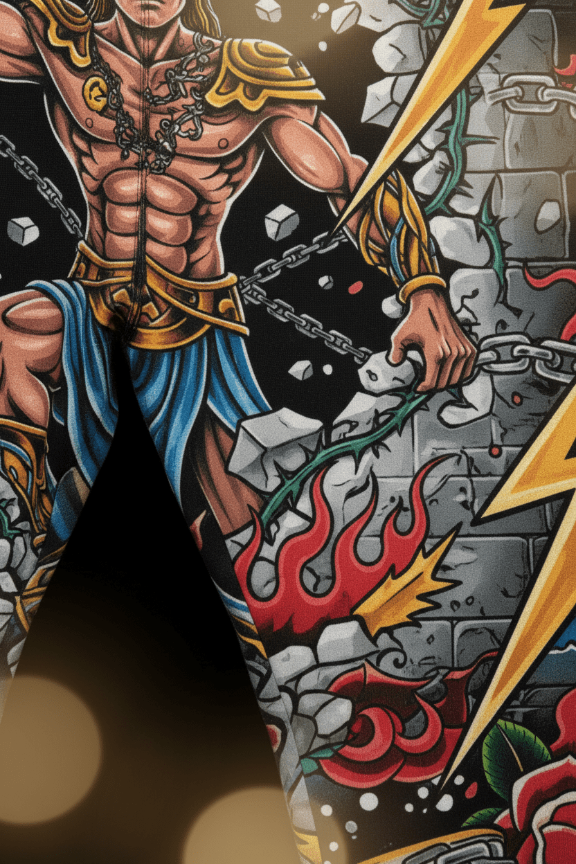 TITAN My Limits Are Lies Joggers - Leg Detail