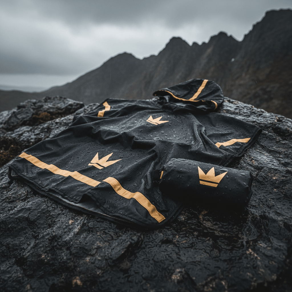TITAN StormShield Tactical Survival Poncho — Crown Edition