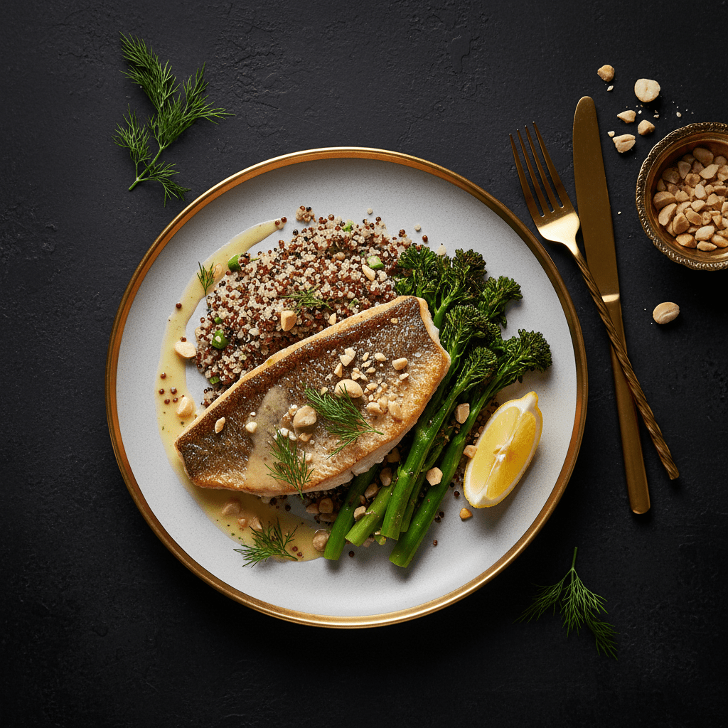 TITAN Australian Barramundi & Quinoa Seafood Lunch Plate
