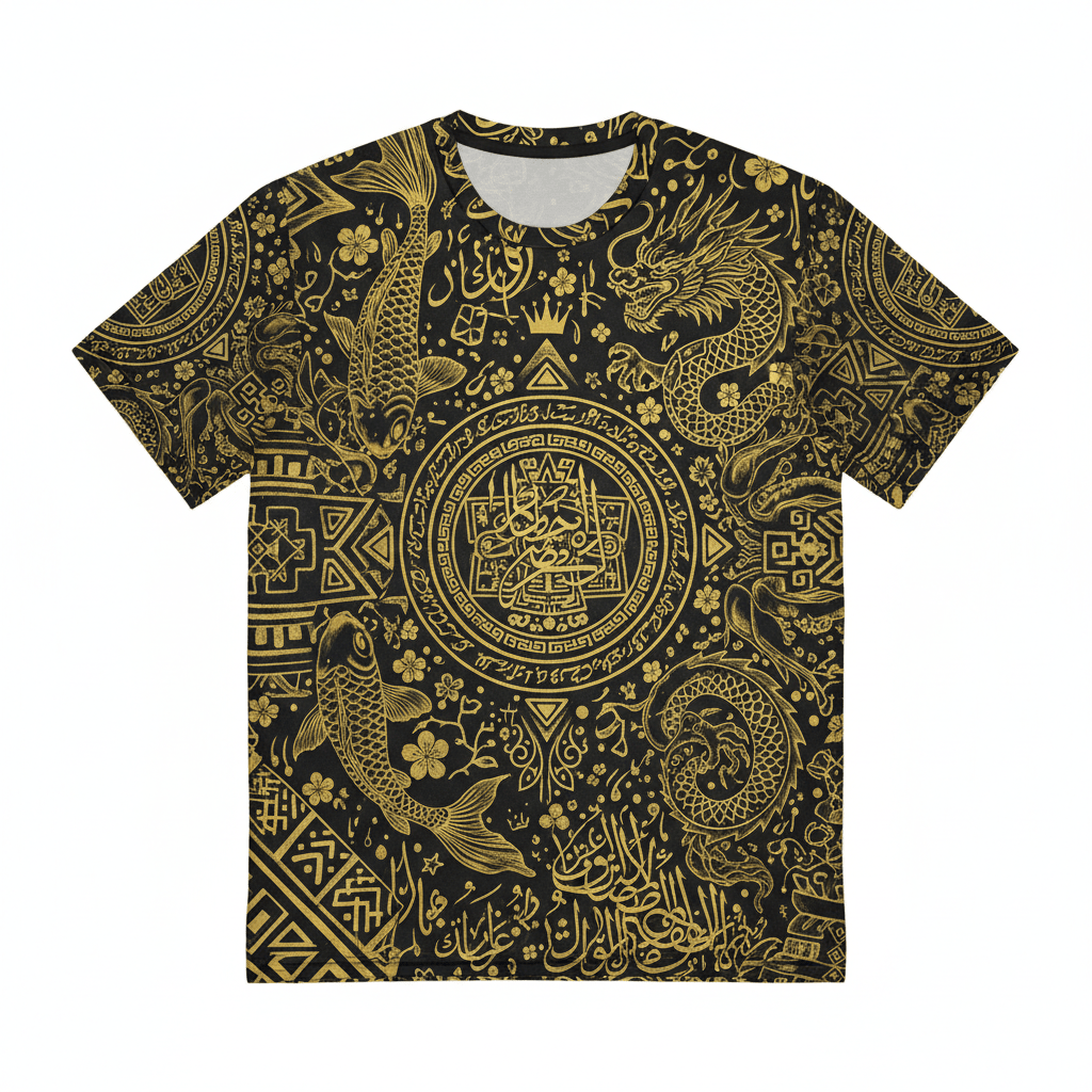 TITAN Crown Edition Men's Global Fusion Art Tee