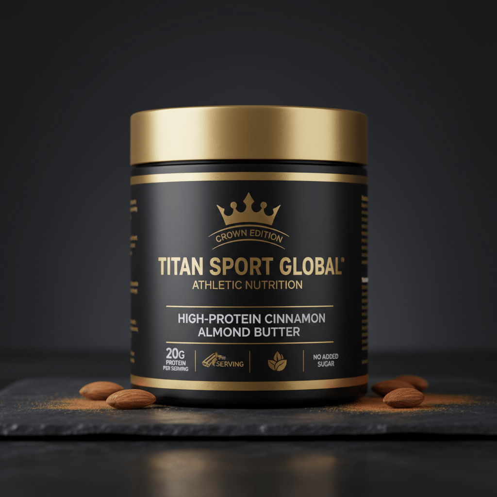 Crown Cinnamon Spice Almond Protein Butter — TITAN SPORT GLOBAL