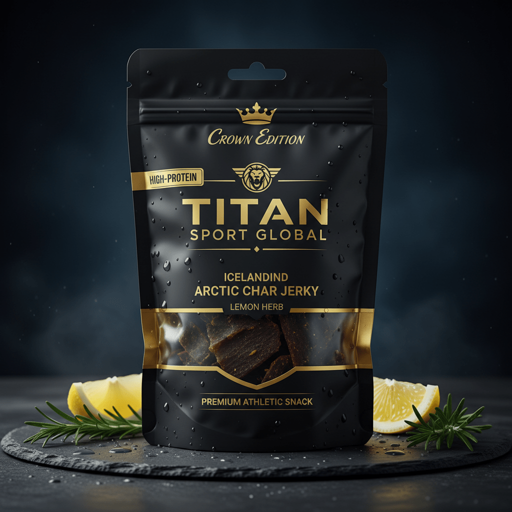 Icelandic Arctic Char Lemon Herb Jerky — TITAN SPORT GLOBAL