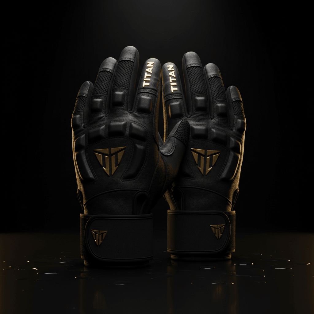 TITAN Weightlifting Gloves - Padded Palm Support