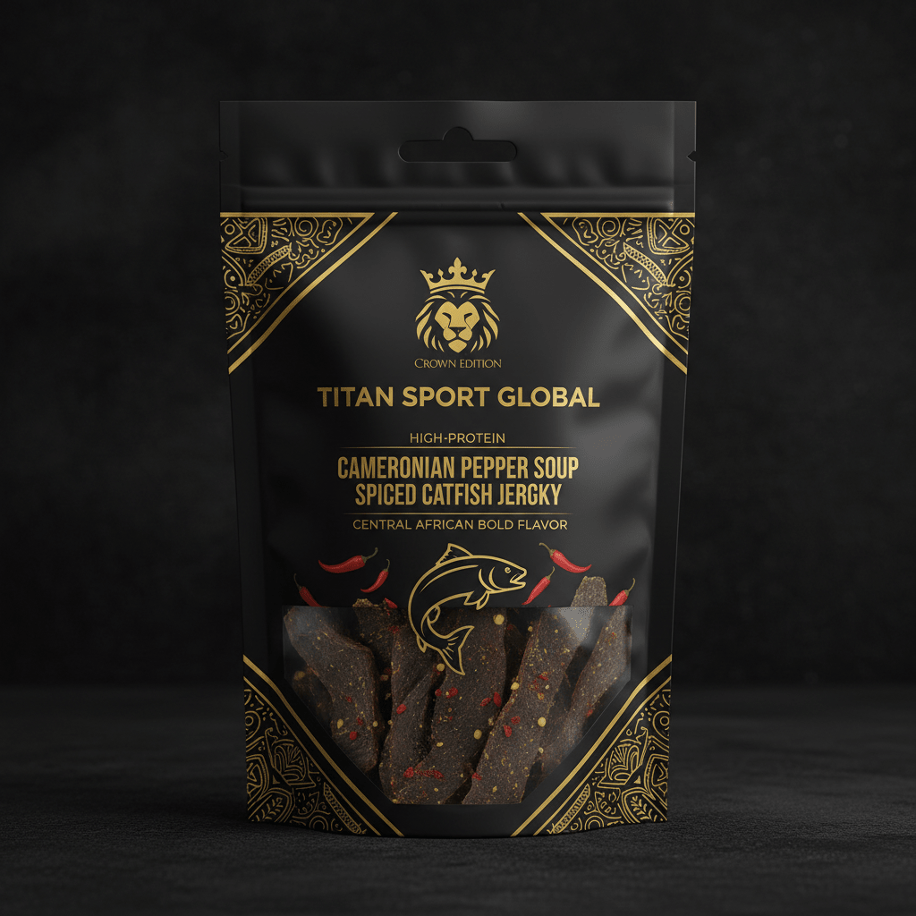 Cameroonian Pepper Soup Spiced Catfish Jerky — TITAN SPORT GLOBAL